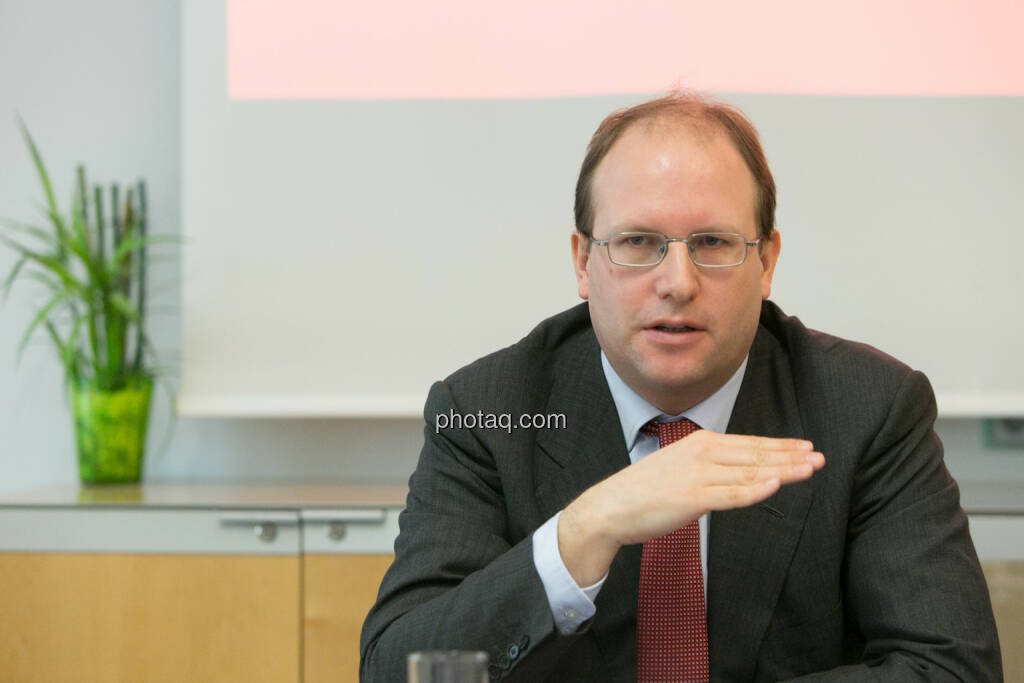 Florian Nowotny, Finanzvorstand der  CA Immo (CFO), © finanzmarktfoto.at/Martina Draper (14.01.2014) 