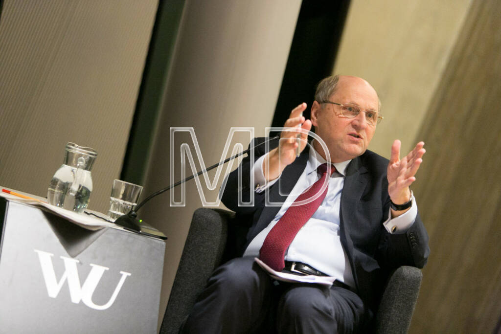 Christoph Badelt, Rektor der Wirtschaftsuniversität Wien, © Martina Draper (17.01.2014) 