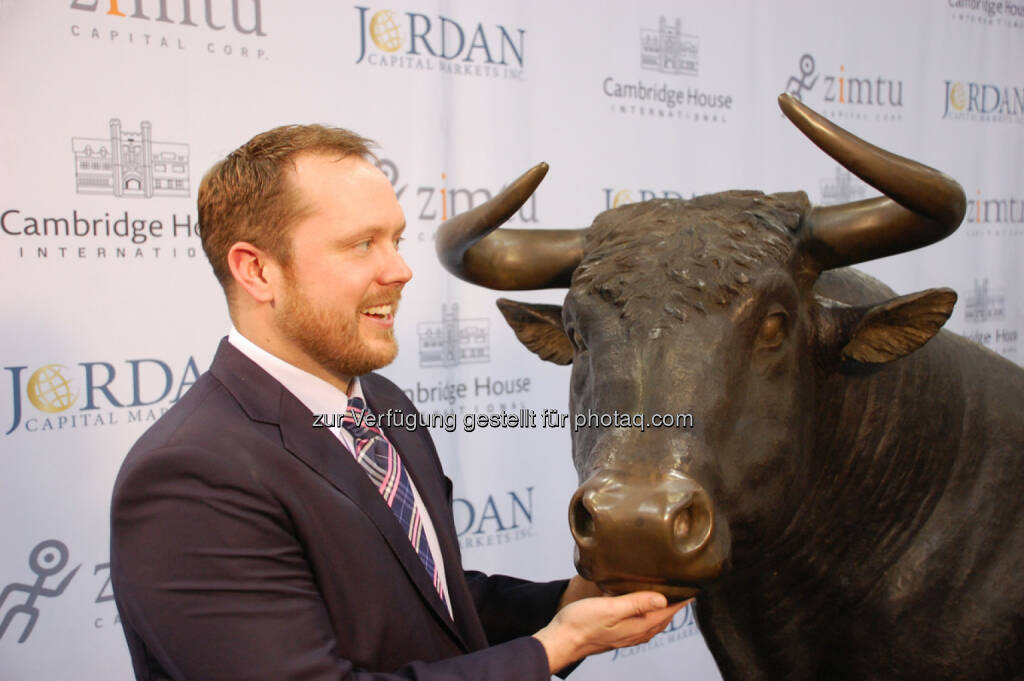 Let The Bull Run - Sean Charland of Zimtu Capital Corp., © Zimtu Capital Corp. (20.01.2014) 