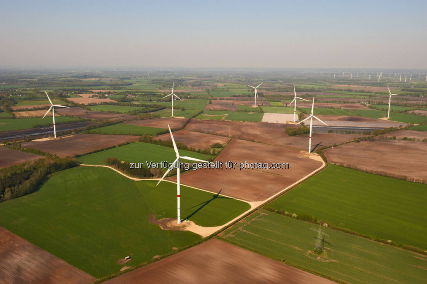 Nordex N100 gamma im Windpark Wiemersdorf in Schleswig-Holstein., (c) Foto: Jan Oelker / Nordex, jan.oelker@gmx.de