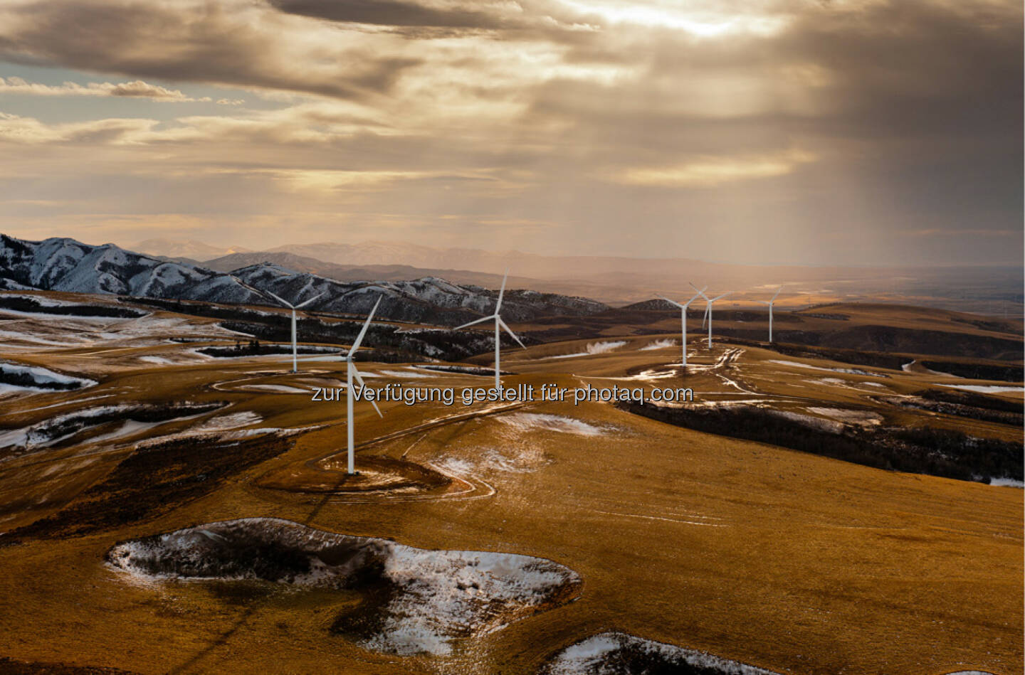 Windparkanlage in den USA