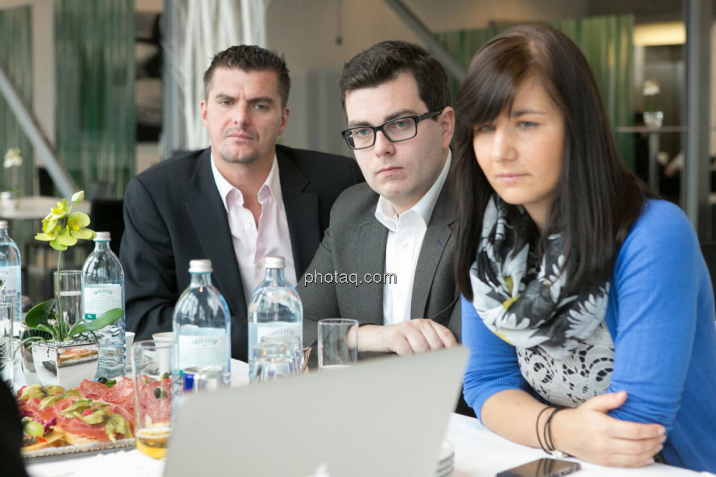 Franz Ömer (bet-at-home.com), Klaus Fahrnberger (bet-at-home.com), Stephanie Bauer (voestalpine)