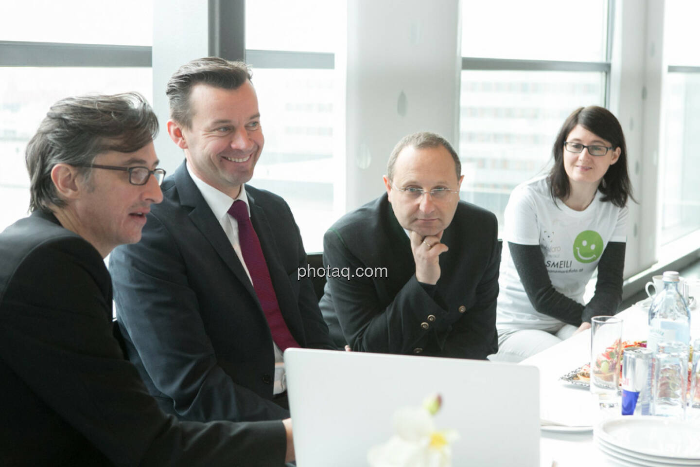 Josef Chladek, Gerhard Kürner (voestalpine), Paul Rettenbacher (THI), Susanne Trhal (Team sisu)