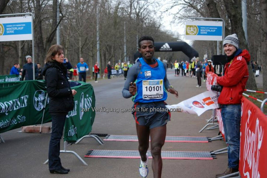 Lemawork Ketema, Sieger Halbmarathon, VCM Winterlauf 1, viele weitere Bilder unter: http://www.maxfun.at/videos/bilder.php?aid=1367
, © maxFun.cc GmbH (26.01.2014) 