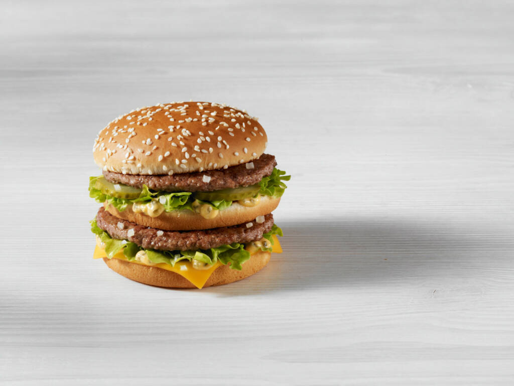 Big Mac, McDonald's, © McDonald's (Homepage) (26.01.2014) 