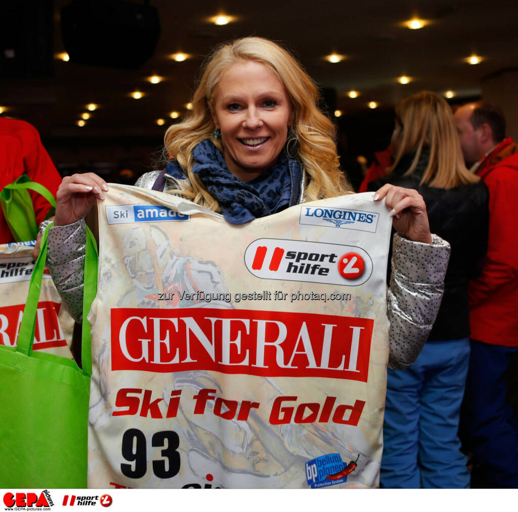 Sporthilfe Charity Race. Bild zeigt Ulrike Kriegler. Foto: GEPA pictures/ Wolfgang Grebien, © GEPA/Sporthilfe (27.01.2014) 