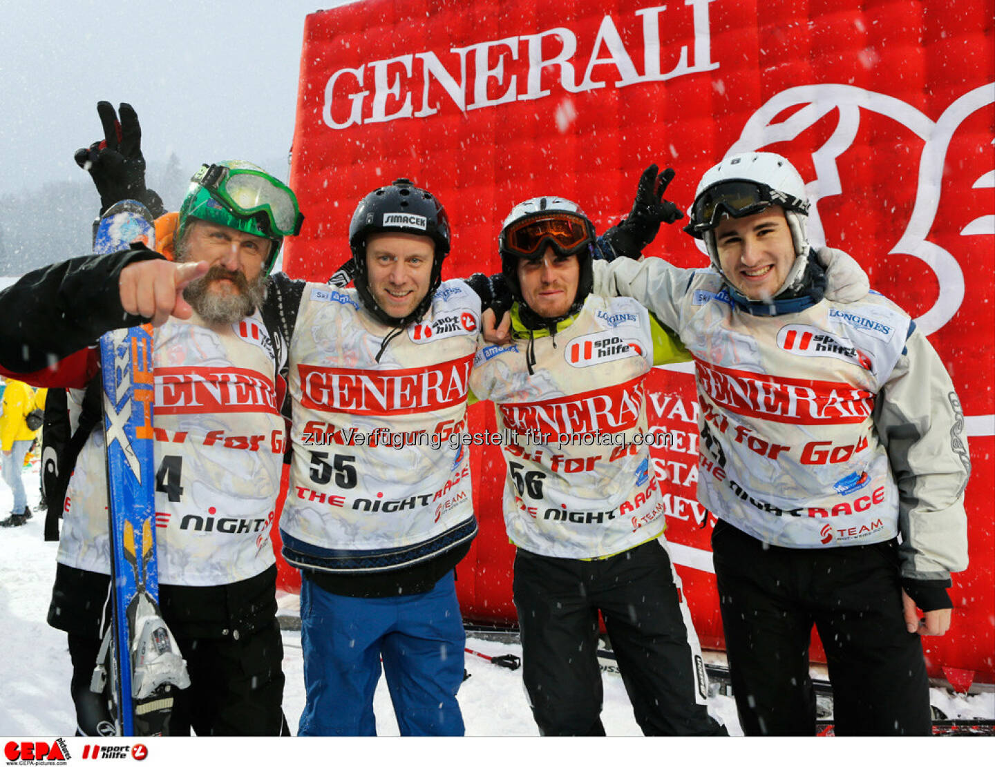 Sporthilfe Charity Race. Bild zeigt Sepp Resnik, Stefan Koubek, Stefan Rabitsch und Daniel Gollmann (Team Konica Minolta). Foto: GEPA pictures/ Wolfgang Grebien