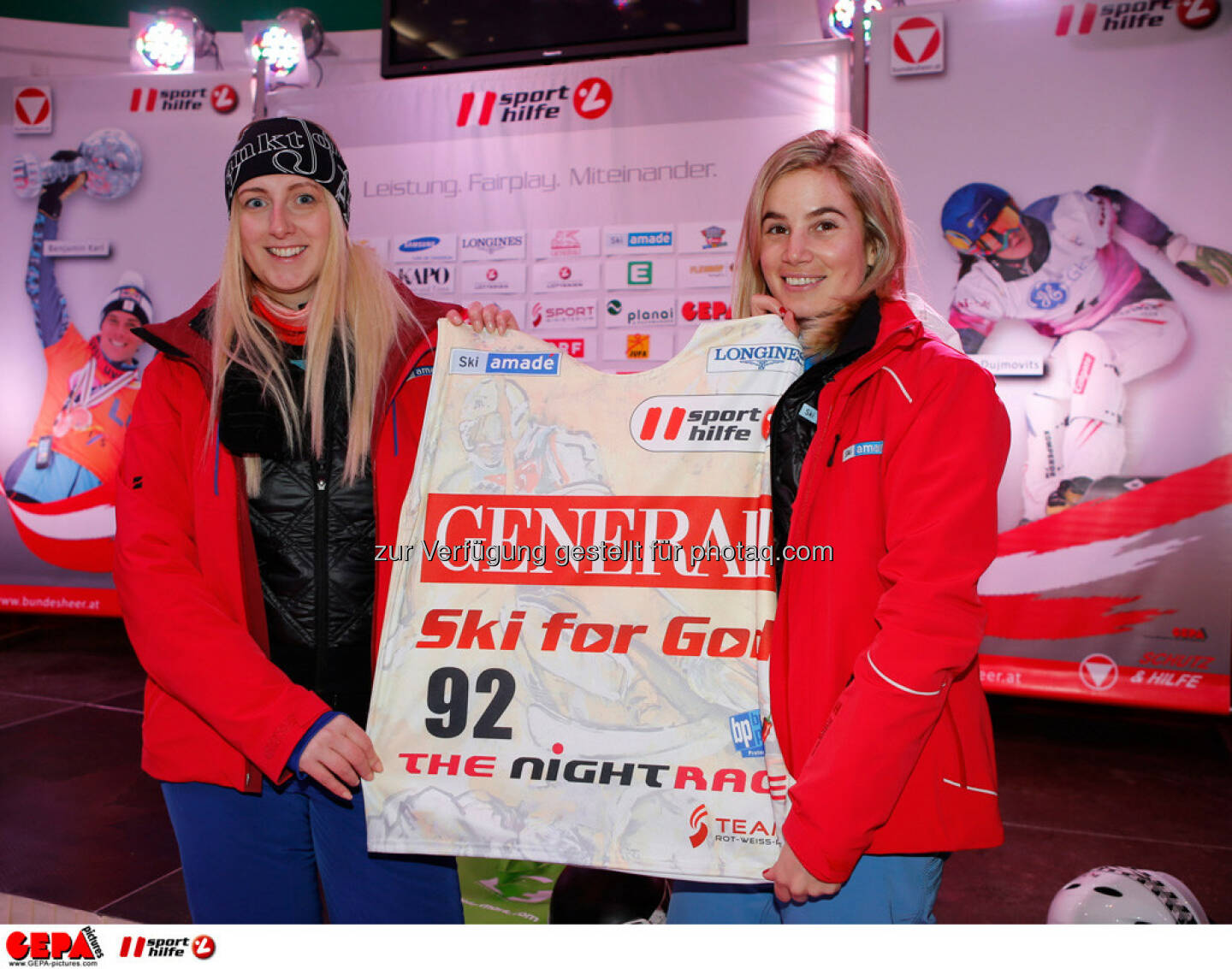 Sporthilfe Charity Race. Bild zeigt Marietta Weissofner und Simone Gruber-Hofer. Foto: GEPA pictures/ Wolfgang Grebien