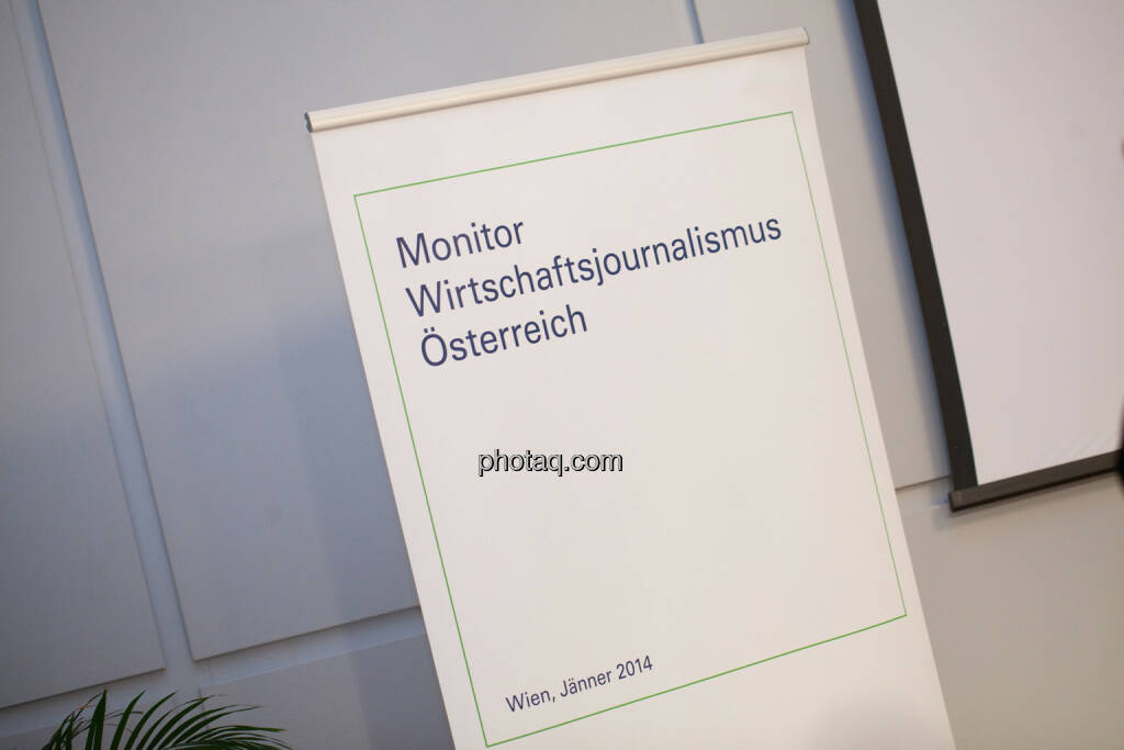 Monitor Wirtschaftsjournalismus Österreich, © Michaela Mejta für finanzmarktfoto.at (30.01.2014) 