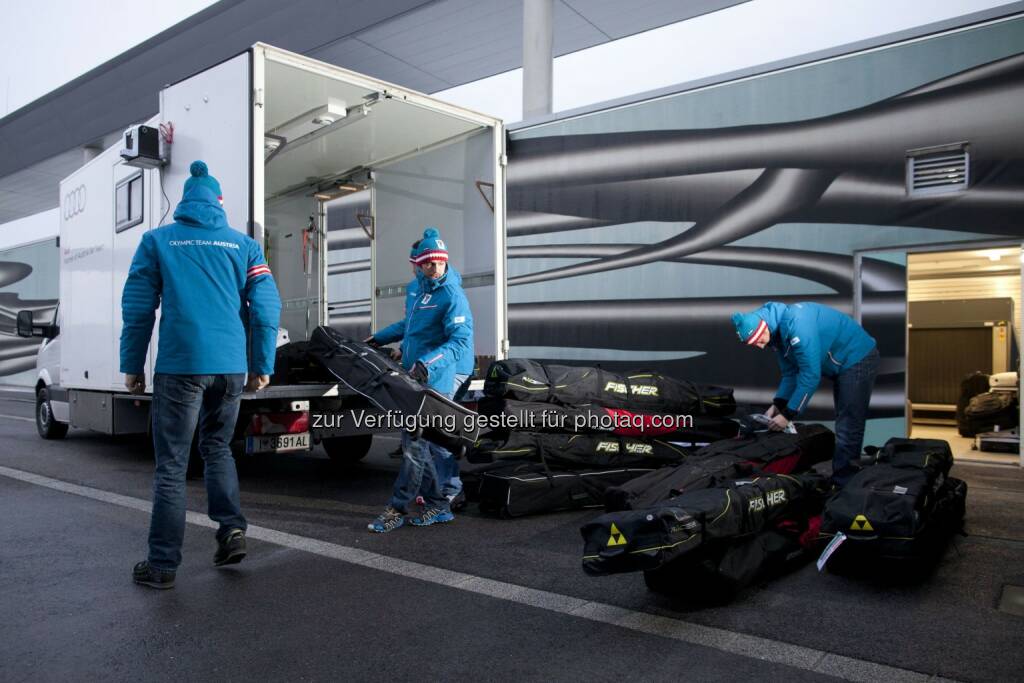 Austrian Equipment Sotschi, © Austrian Airlines Group (01.02.2014)