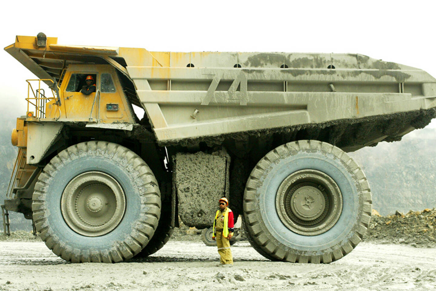 Pargera Gold Mine, Papua Neu Guinea, Lkw (C) Getty Images