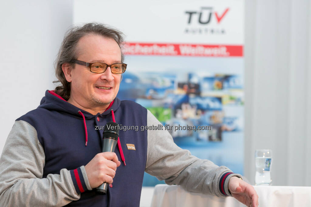Bernhard Heinzlmaier (Vorsitzender Institut für Jugendkulturforschung), © TÜV Austria/APA-Fotoservice/Schedl (03.02.2014) 