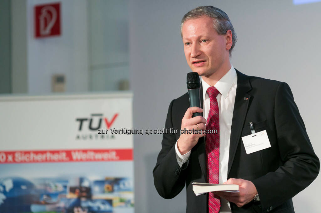 Stefan Haas (CEO TÜV Austria Gruppe), © TÜV Austria/APA-Fotoservice/Schedl (03.02.2014) 