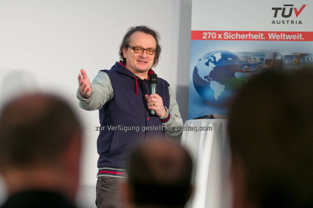Bernhard Heinzlmaier (Vorsitzender Institut für Jugendkulturforschung), © TÜV Austria/APA-Fotoservice/Schedl (03.02.2014) 