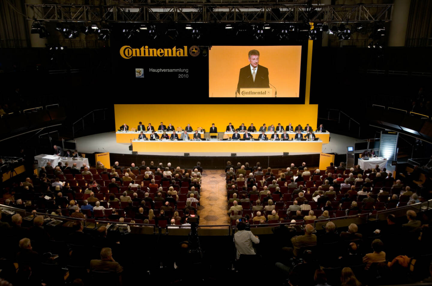 Die Hauptversammlung 2010 der Continental AG fand am 28. April im Kuppelsaal/Congress Centrum Hannover statt. 
