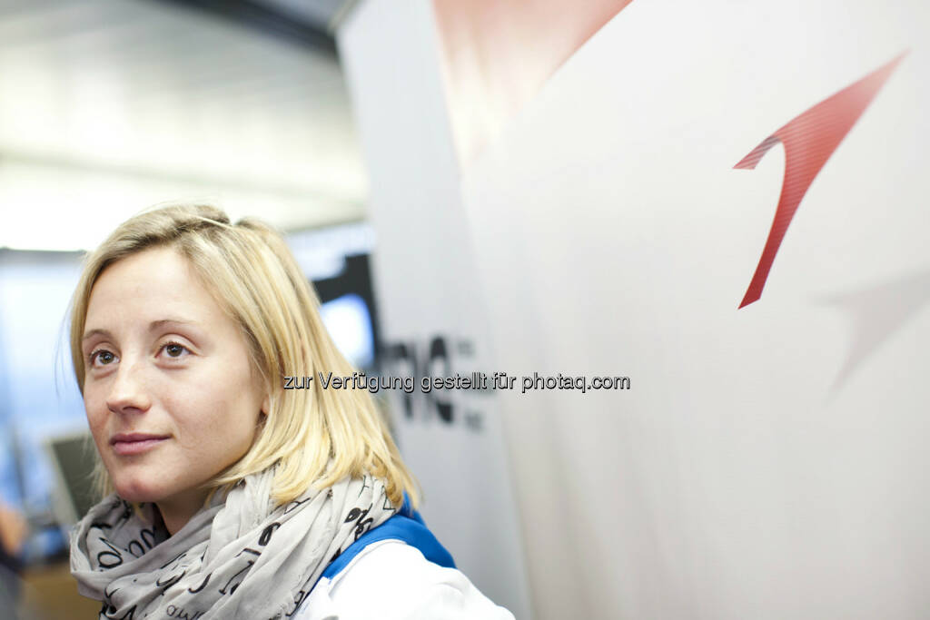 Michaela Kirchgasser, © Austrian Airlines Group/Pauty (04.02.2014) 