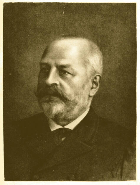 Paul C. Beiersdorf, Gründer des Unternehmens um 1885, © Beiersdorf AG (Homepage) (06.02.2014) 