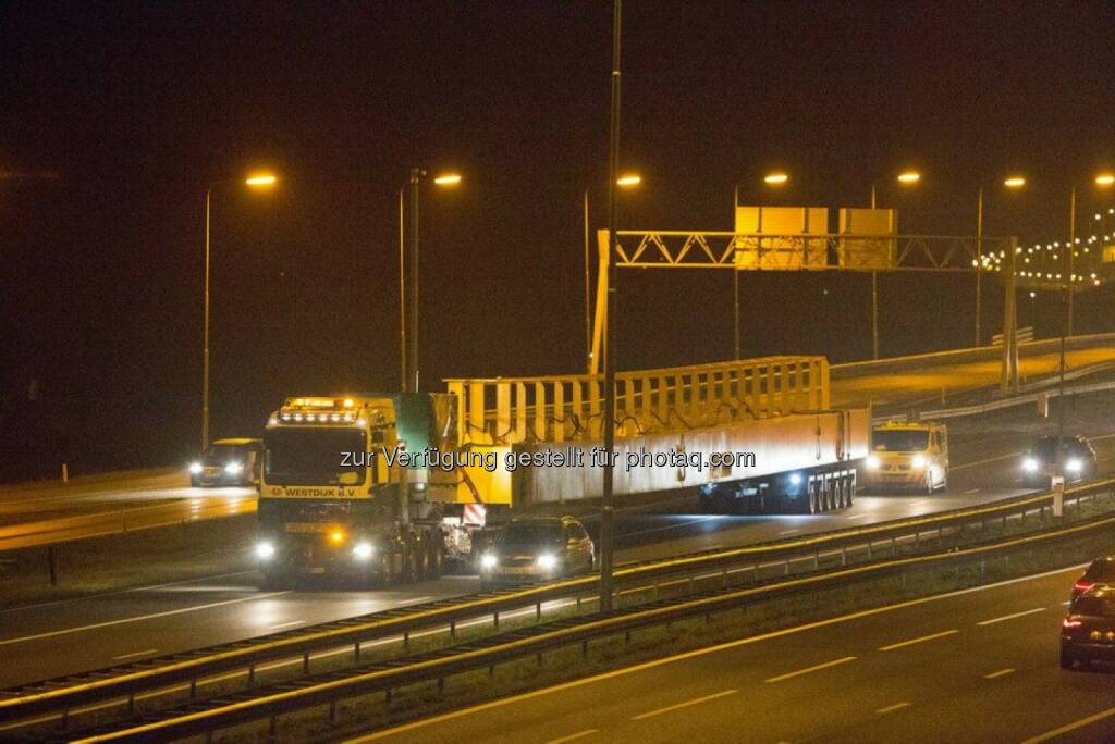 Sondertransport voestalpine Polynorm (06.02.2014) 