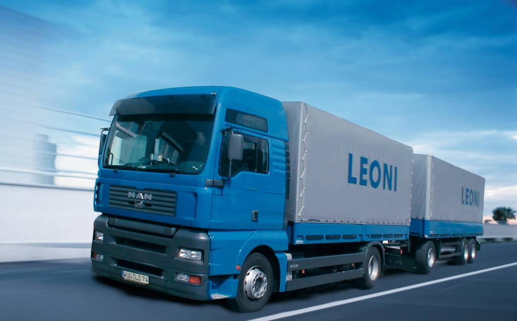 Leoni-LKW - Werksverkehr, © Leoni AG (Homepage) (10.02.2014) 