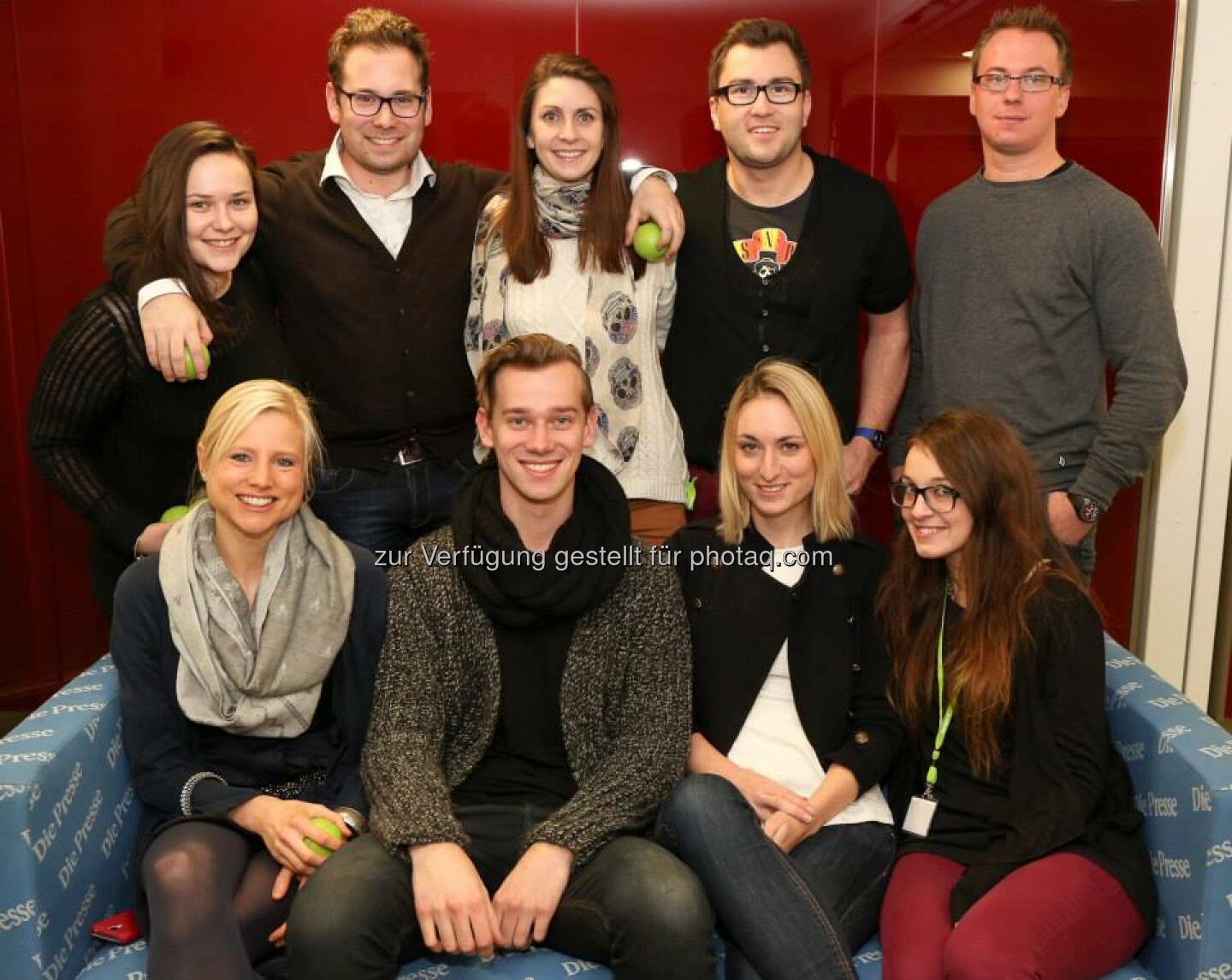 Ines Sieder, Katharina Lehner, Thomas Limbüchler, Lisa Vockenhuber, Victoria Mareen Kreutzer Glitzer, Benjamin Ruschin, Monika Thomasberger, Bernd Georgsdorf, Markus Fennes (Bild: Katharina Schiffl)