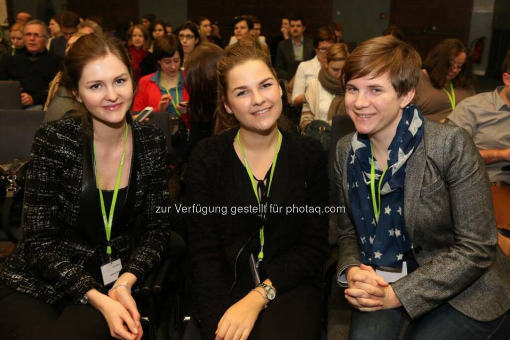 Alexandra Thonabauer, Johanna Gangl, Evi Marckhgott (Bild: Katharina Schiffl) (10.02.2014) 