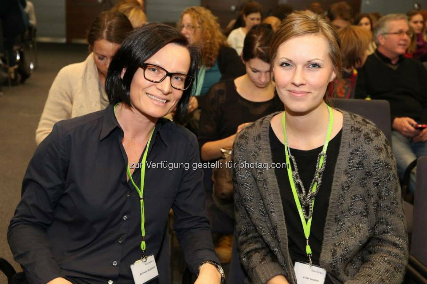 Linda Deutsch, Michaela Benkitsch (Bild: Katharina Schiffl)