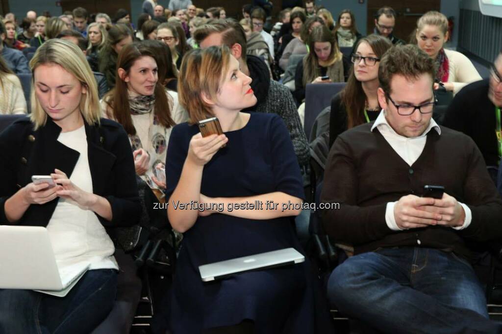 Handy, News - Monika Thomasberger, Ines Sieder, Katharina Lehner, Benjamin Ruschin, Katja Hentschel (Bild: Katharina Schiffl) (10.02.2014) 