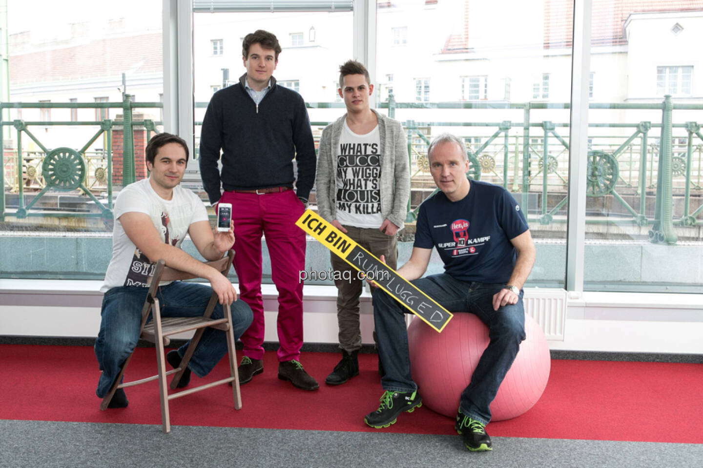 Hannes Satz, Maximilian Nimmervoll, Mario Hahn (Tailored Apps); Christian Drastil