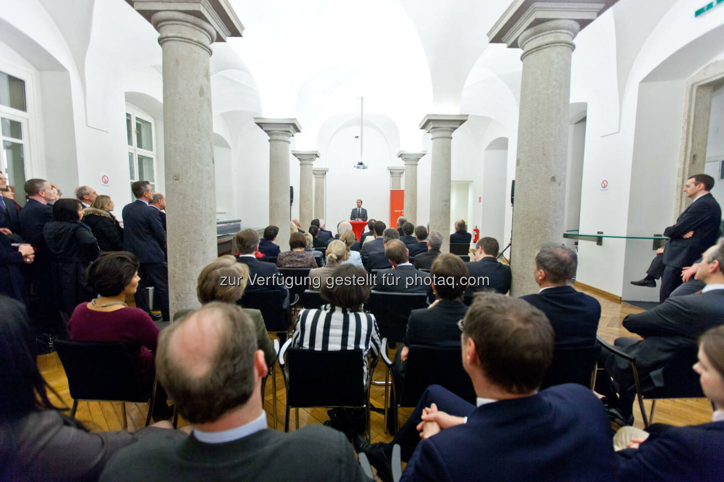 Säulenhalle der Wiener Börse (Bild: Foto Weinwurm)