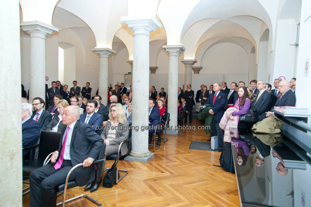 Publikum, Säulenhalle der Wiener Börse (Bild: Foto Weinwurm) (12.02.2014) 