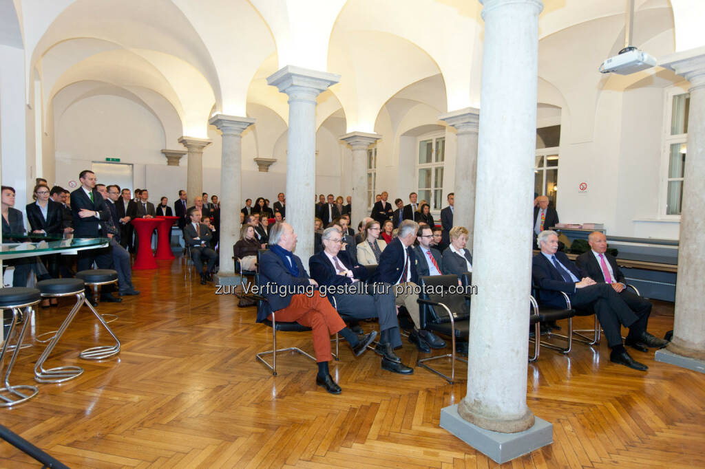 Publikum, Säulenhalle der Wiener Börse (Bild: Foto Weinwurm) (12.02.2014) 
