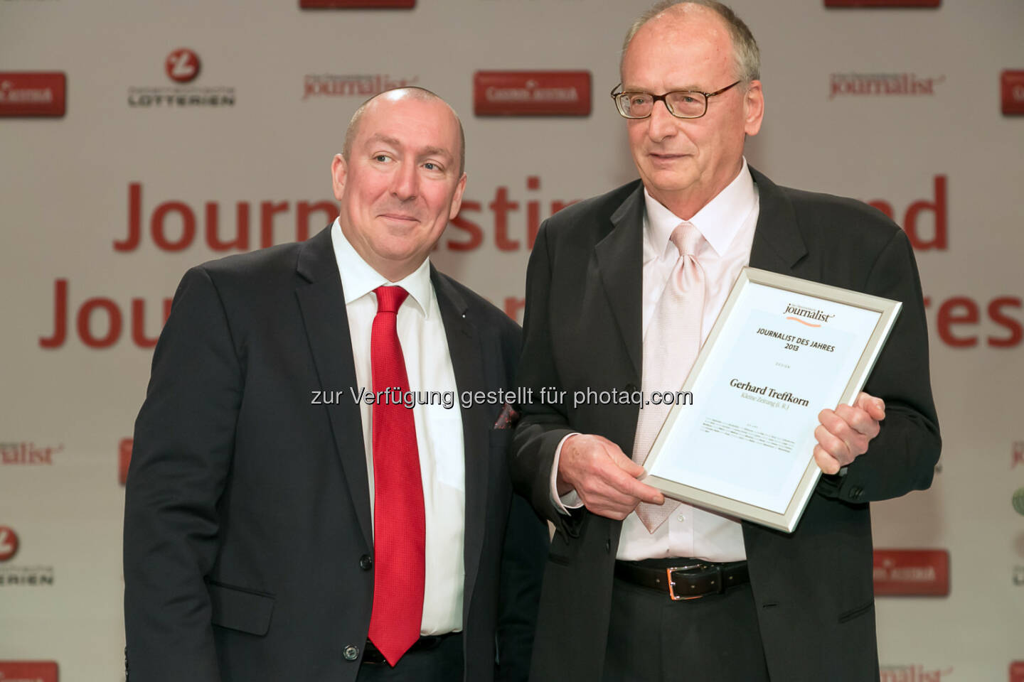 Georg Taitl (“Der Österreichische Journalist”), Gerhard Treffkorn (Kleine Zeitung (i.R.))