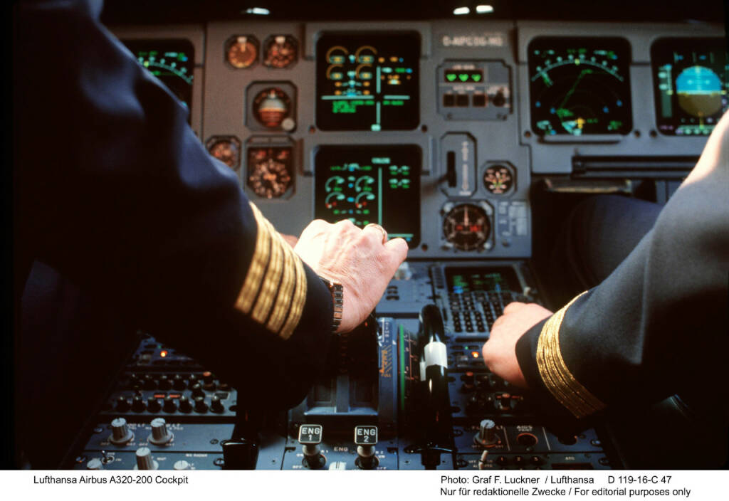 Lufthansa Airbus A320-200 Cockpit Photo: Graf F. Luckner 
, © Lufthansa AG (Homepage) (17.02.2014) 