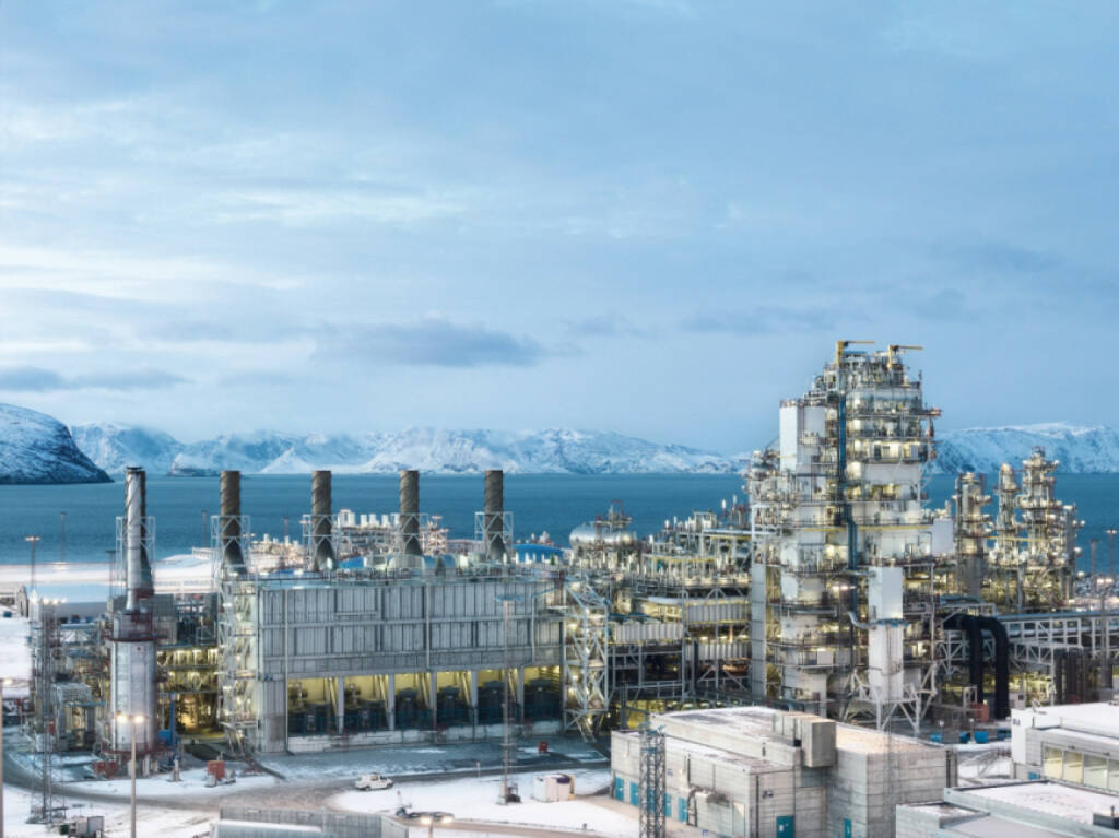 Europas größte, von Linde Engineering gebaute LNG-Anlage, Melkoya, Hammerfest, Norwegen, © Linde AG (Homepage) (18.02.2014) 