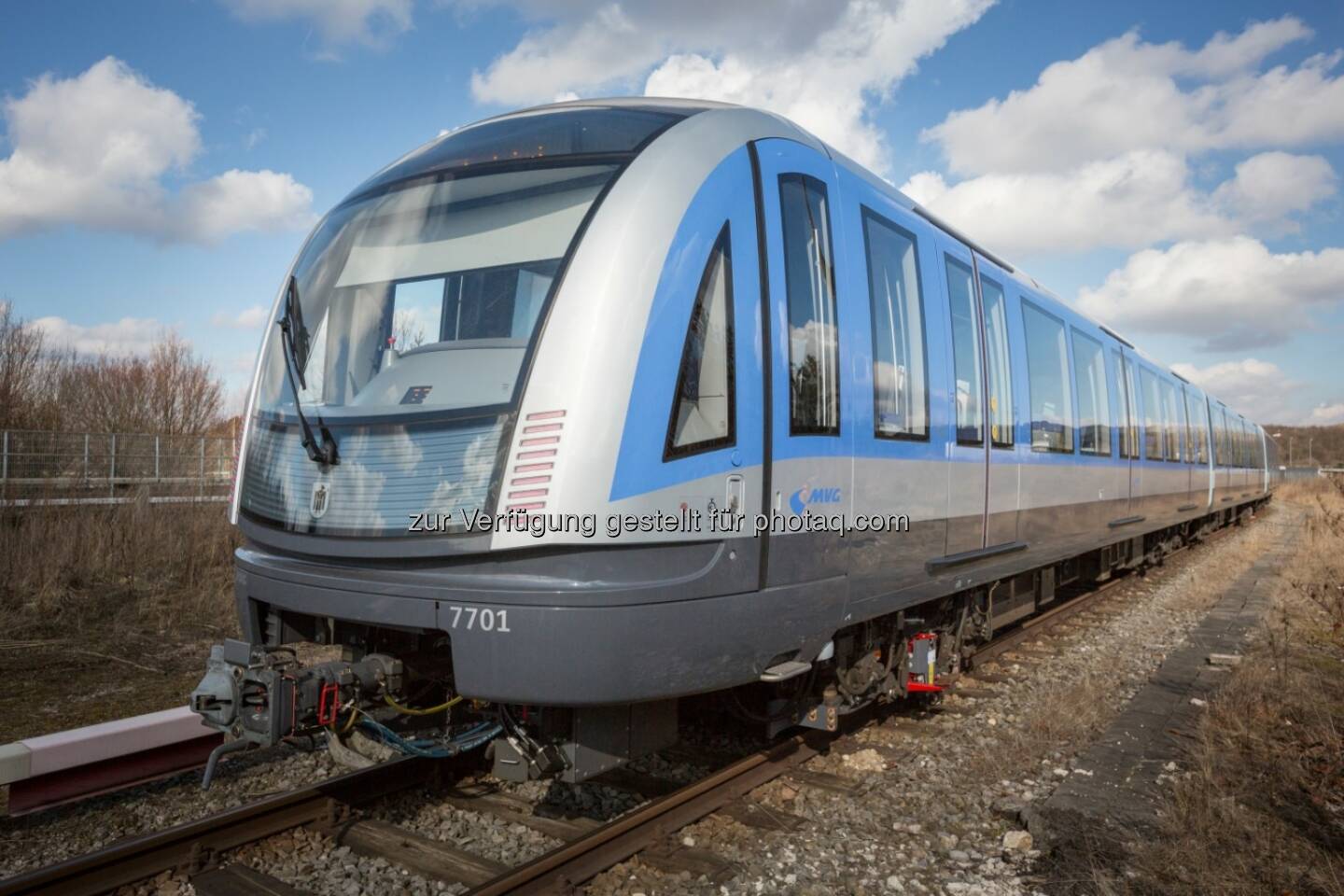 Siemens und die Münchner Verkehrsgesellschaft (MVG) haben heute zusammen das erste U-Bahn-Fahrzeug aus der neuen C2-Serie in München der Öffentlichkeit präsentiert. (Bild: Siemens)