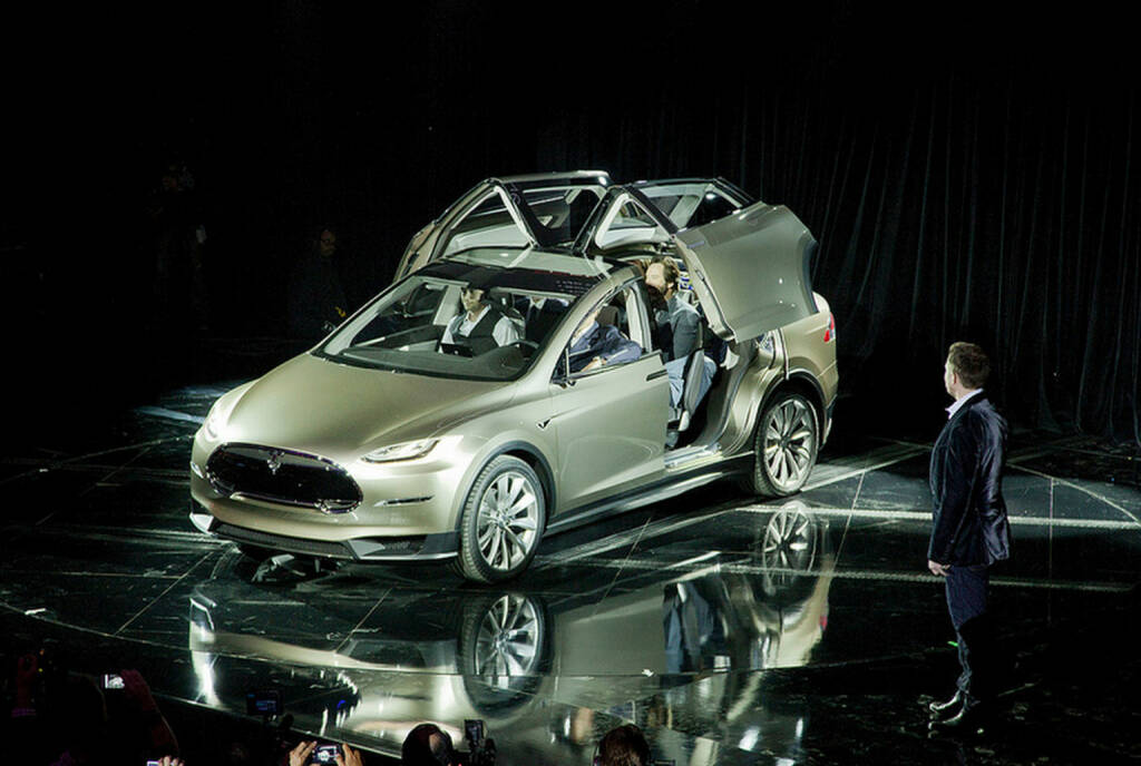 Model X World Premiere, Tesla Motors, © Tesla Motors Inc. (Homepage) (22.02.2014) 