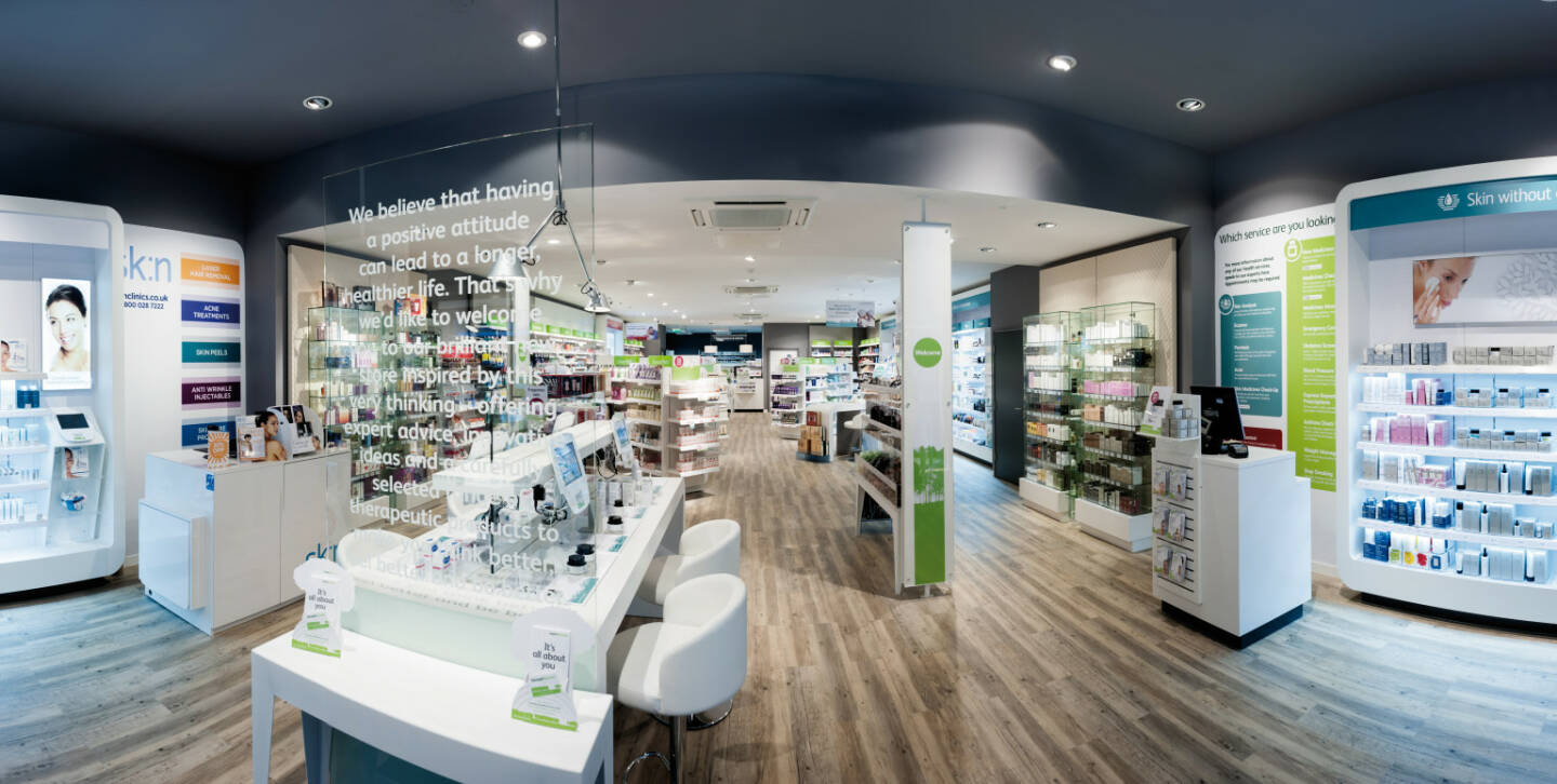 LloydsPharmacy Innenansicht, Celesio AG