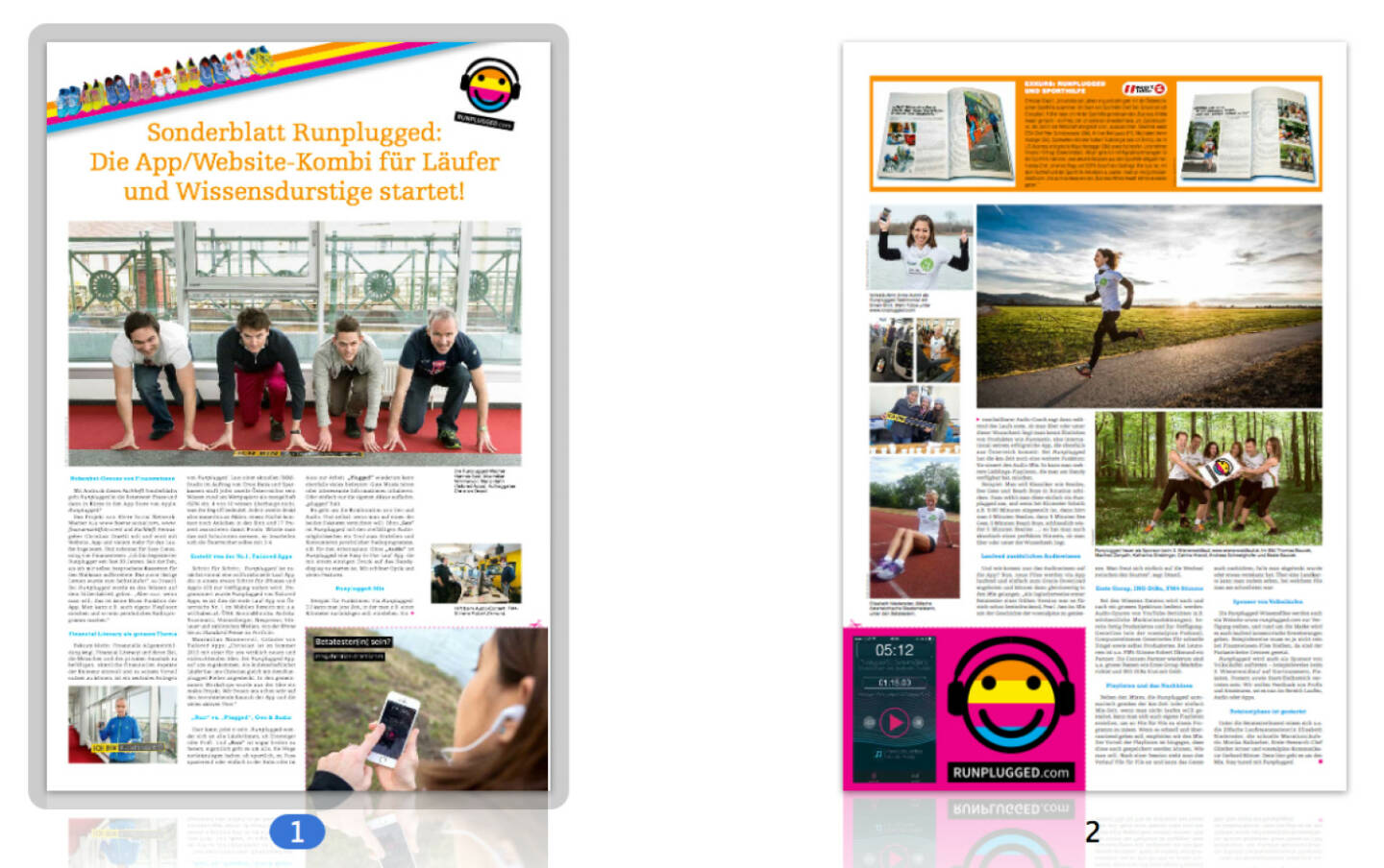 Der Info-Folder zur Financial Literacy Laufapp Runplugged http://runplugged.com/static/fachheft18_rp.pdf 