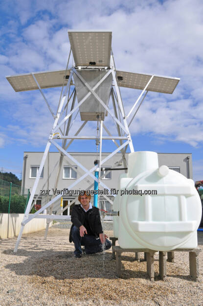 Der österreichische Sozialunternehmer Dietmar Stuck startet eine Crowdfunding-Kampagne, um die Online-Plattform http.//www.pumpmakers.com mit genauen Anleitungen für den Bau von Brunnen mit Solarpumpen verwirklichen zu können (c) Aussendung, © pumpmakers (03.03.2014) 