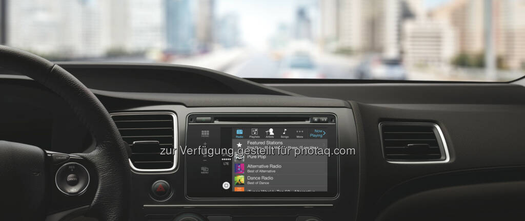 Apple CarPlay Honda Music, © Apple (03.03.2014) 