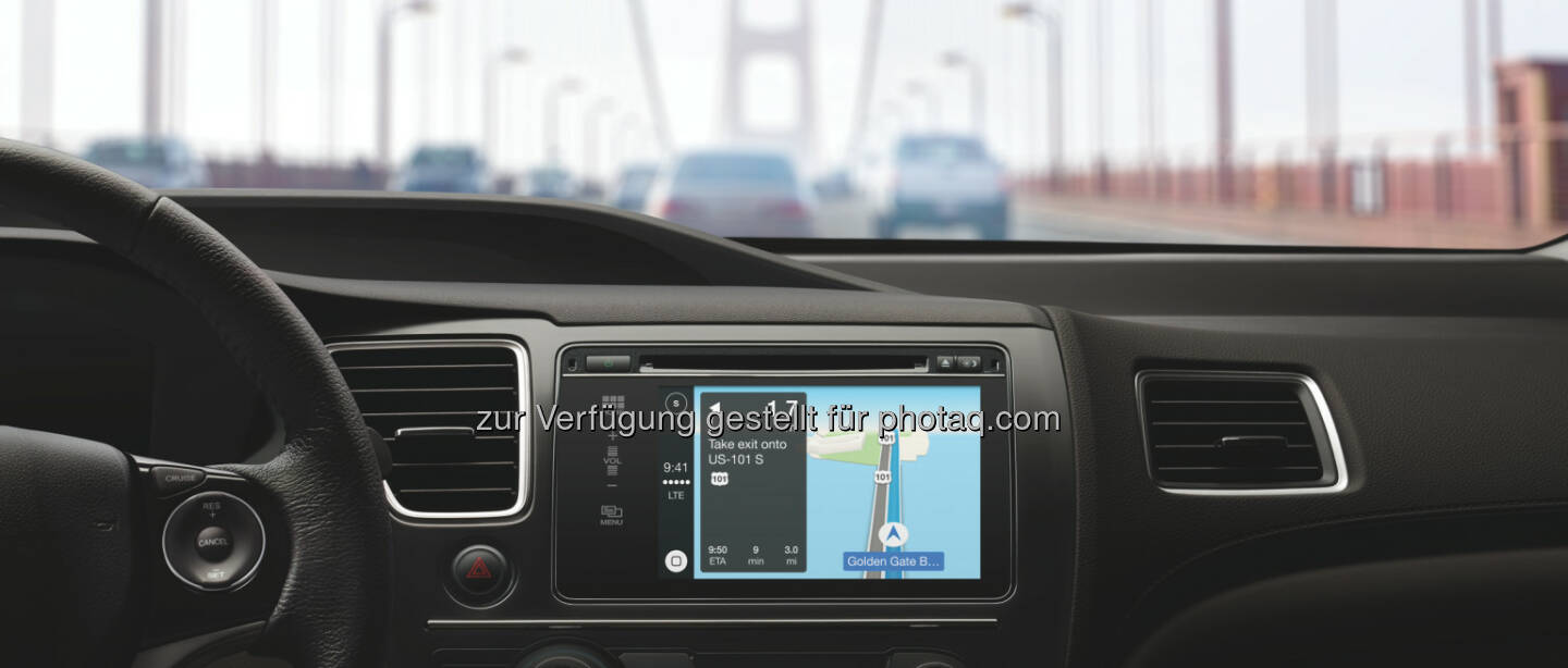 Apple CarPlay Honda Map