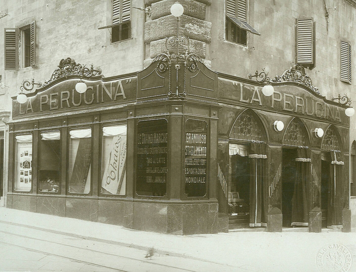 Hometown shop: Perugia in the 1920s, Nestlé