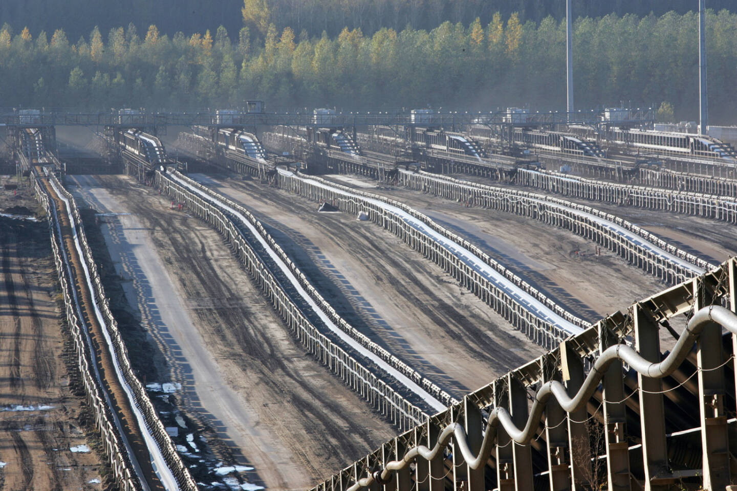 Braunkohletagebau, Hambach, Bandanlagen, RWE AG