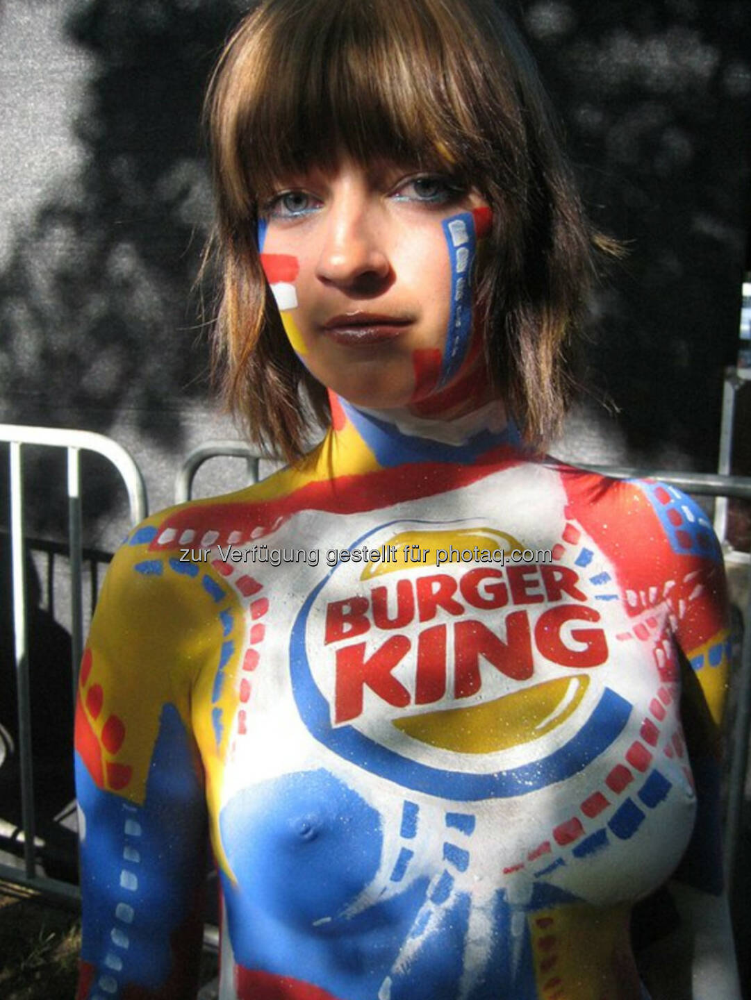 Corporate Bodypainting Burger King