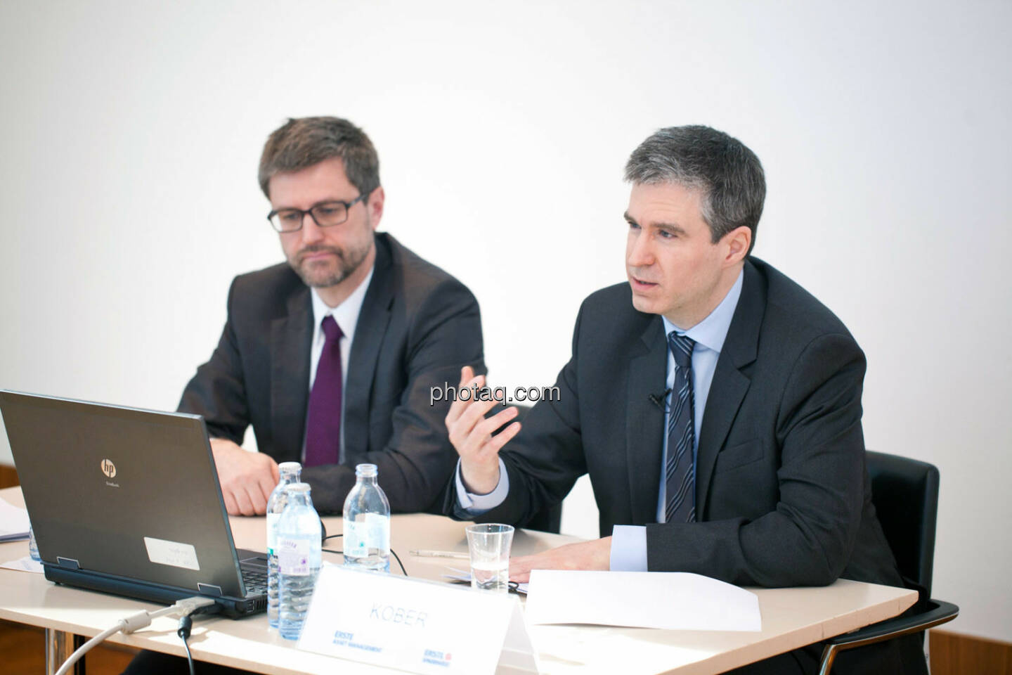 Harald Egger (Aktienchef Erste Asset Management), Harald Kober (Senior Aktienfondsmanager Espa Stock Biotec)