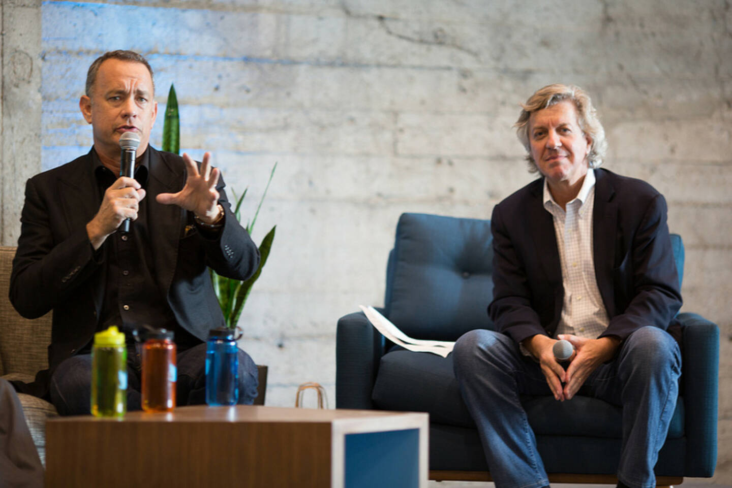 Tom Hanks at Twitter HQ, (C) Charles Wood for Twitter, Inc.