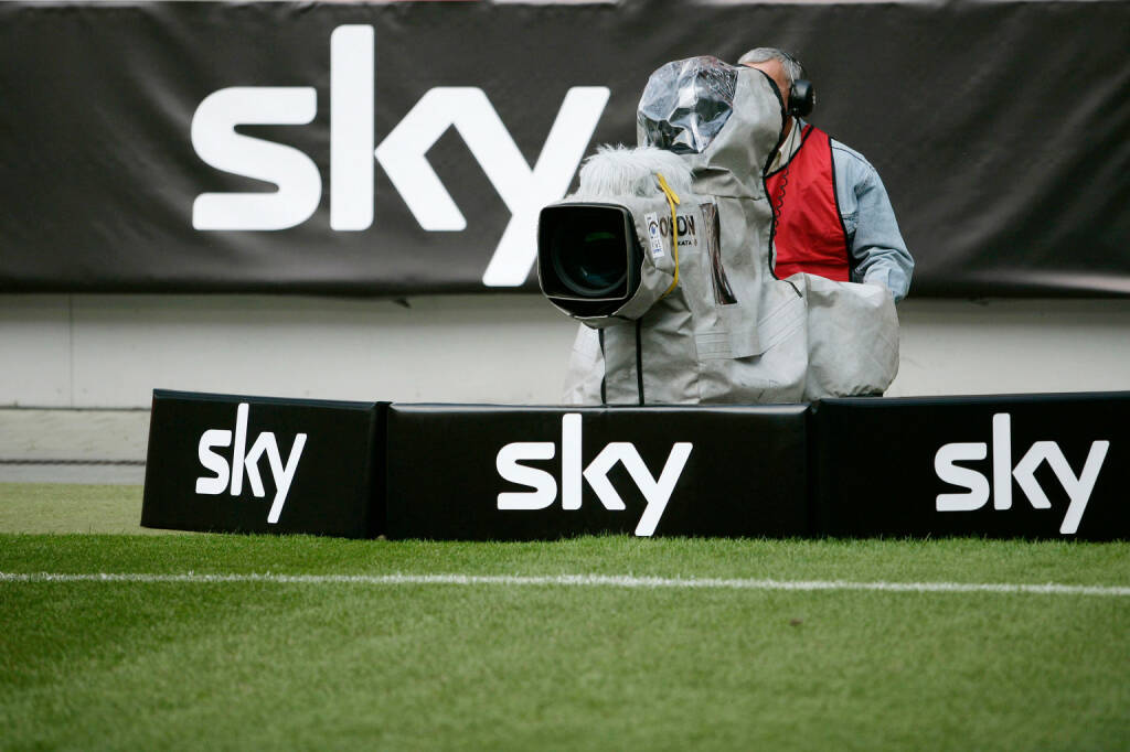 Sky im Fussballstadtion, Sky Deutschland AG, © Sky Deutschland AG (Homepage) (17.03.2014) 