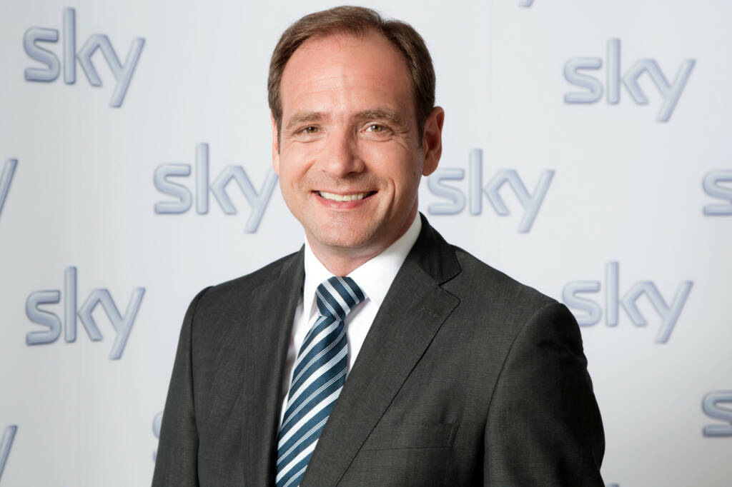 Carsten Schmidt, Vorstand Sport, Advertising Sales & Internet, Sport Deutschland AG, © Sky Deutschland AG (Homepage) (17.03.2014) 