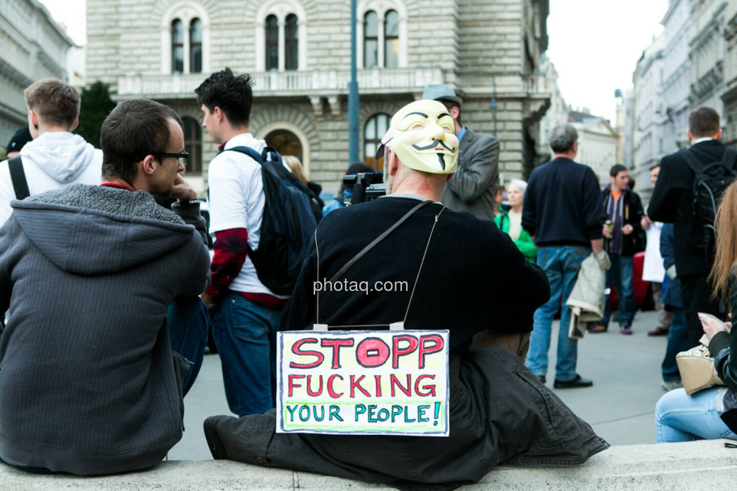 Hypo Demonstration in Wien am 18.03.2014