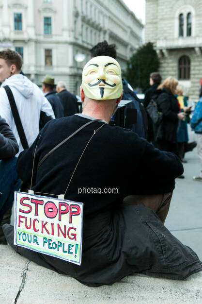 Hypo Demonstration in Wien am 18.03.2014, © Martina Draper/finanzmarktfoto.at (18.03.2014) 